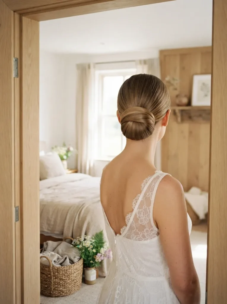 30-Second Bridal Bun