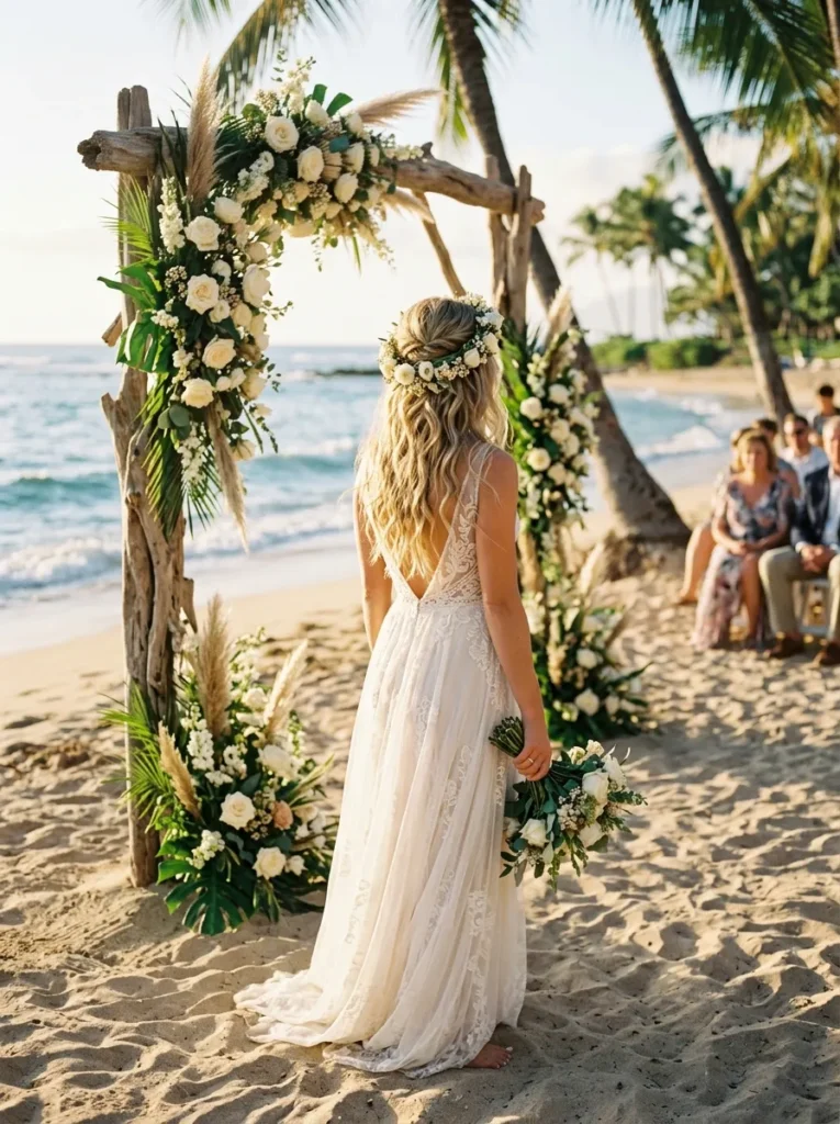 Beachy Half-Up Waves