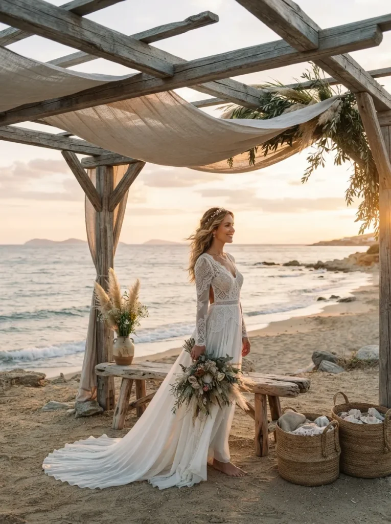  Beachy Wedding Waves