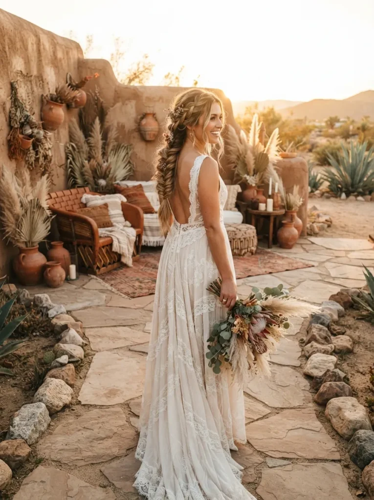 Boho Fishtail Braid