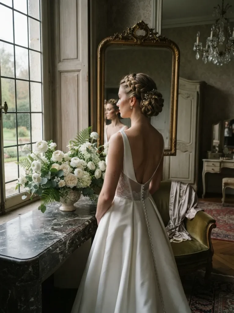  Braided Crown Chignon