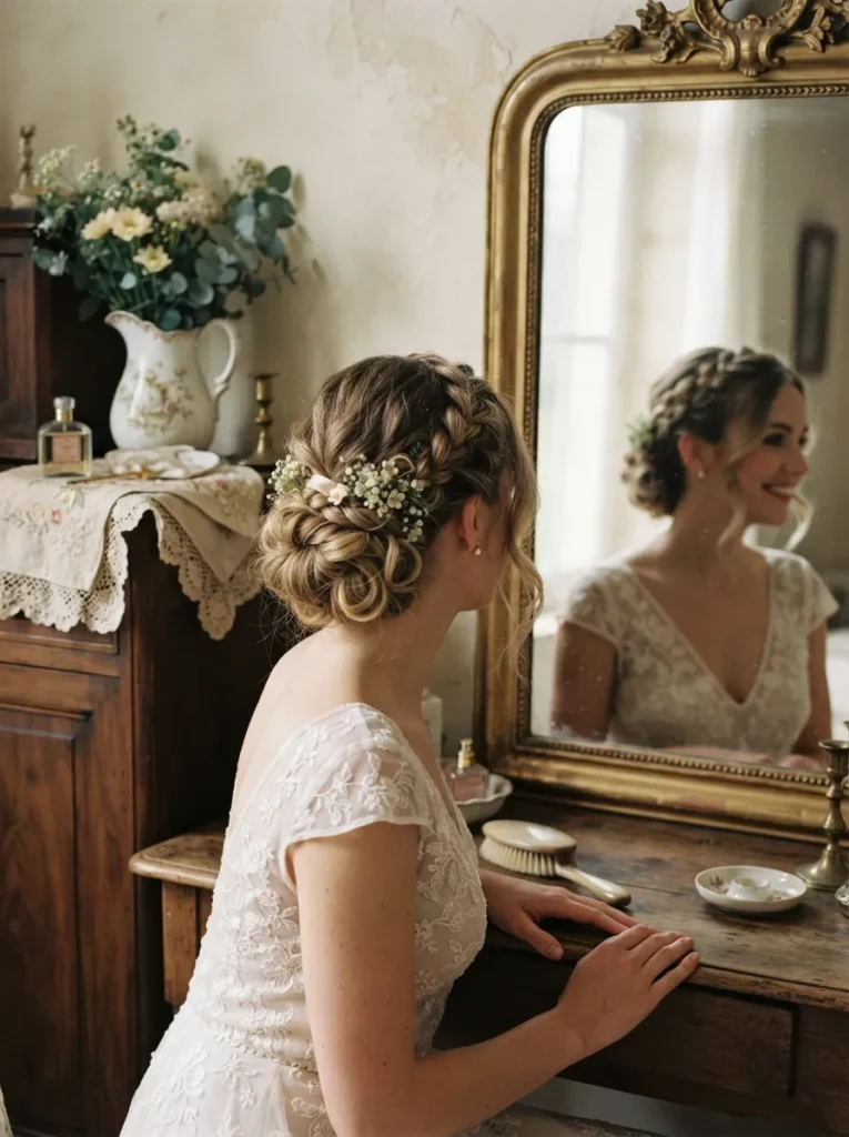  Braided Low Bun