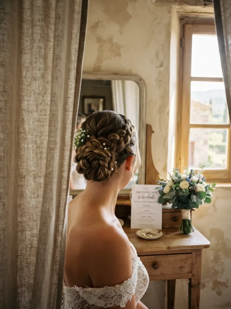 Braided Mid-Bun