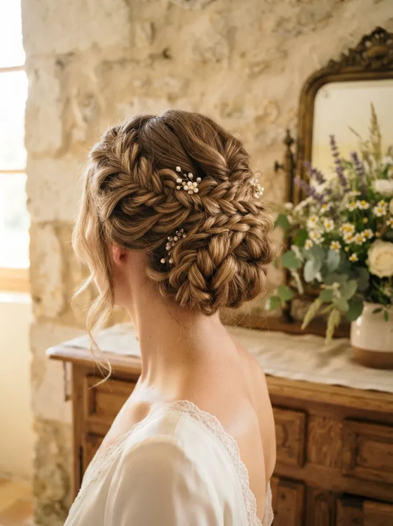 Braided Romantic Updo