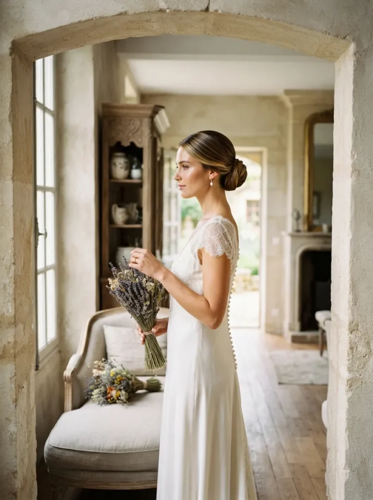Chignon + Highlights