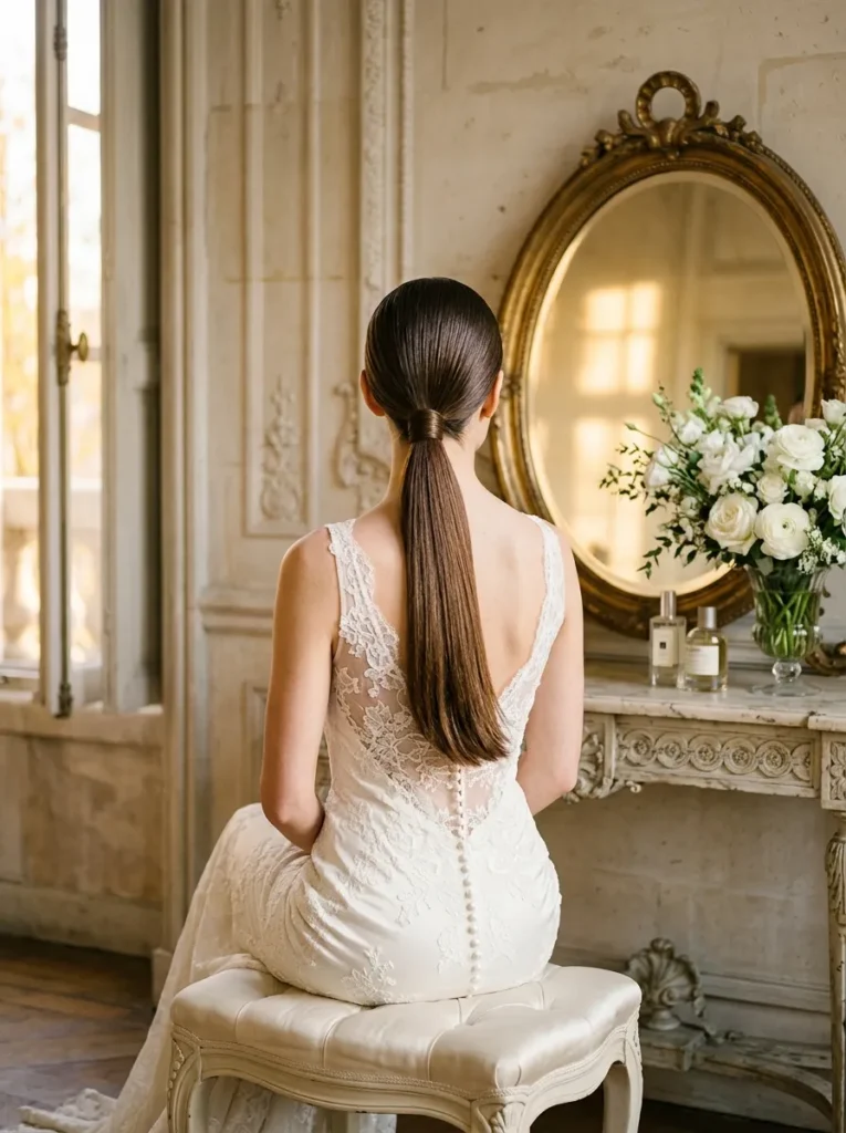 Classic Sleek Low Ponytail