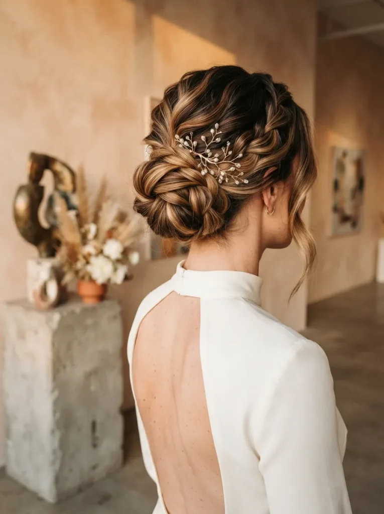  Colored Textured Bun