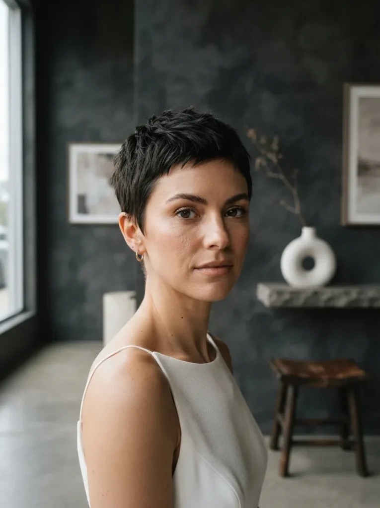 Cropped Pixie Cut