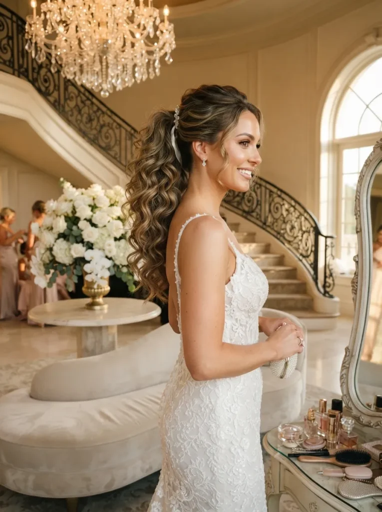 Curly Volume Ponytail