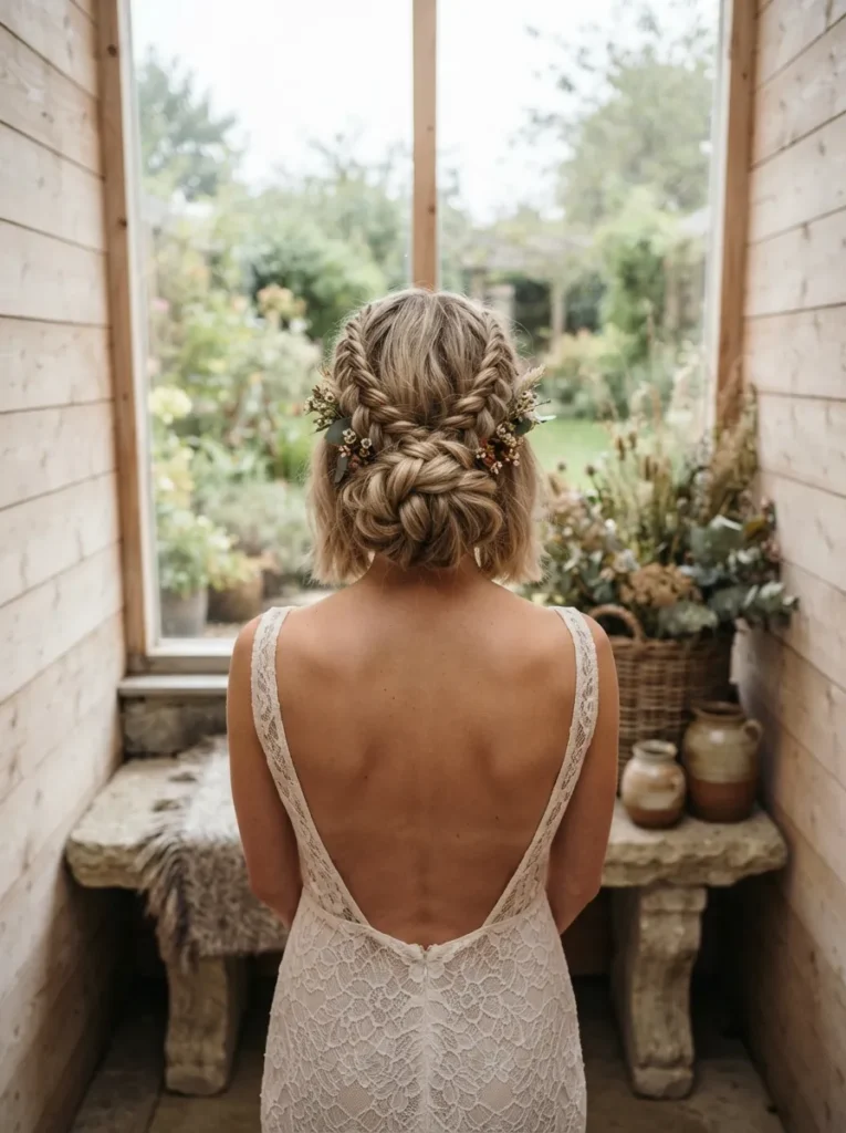 Double Braid Bun