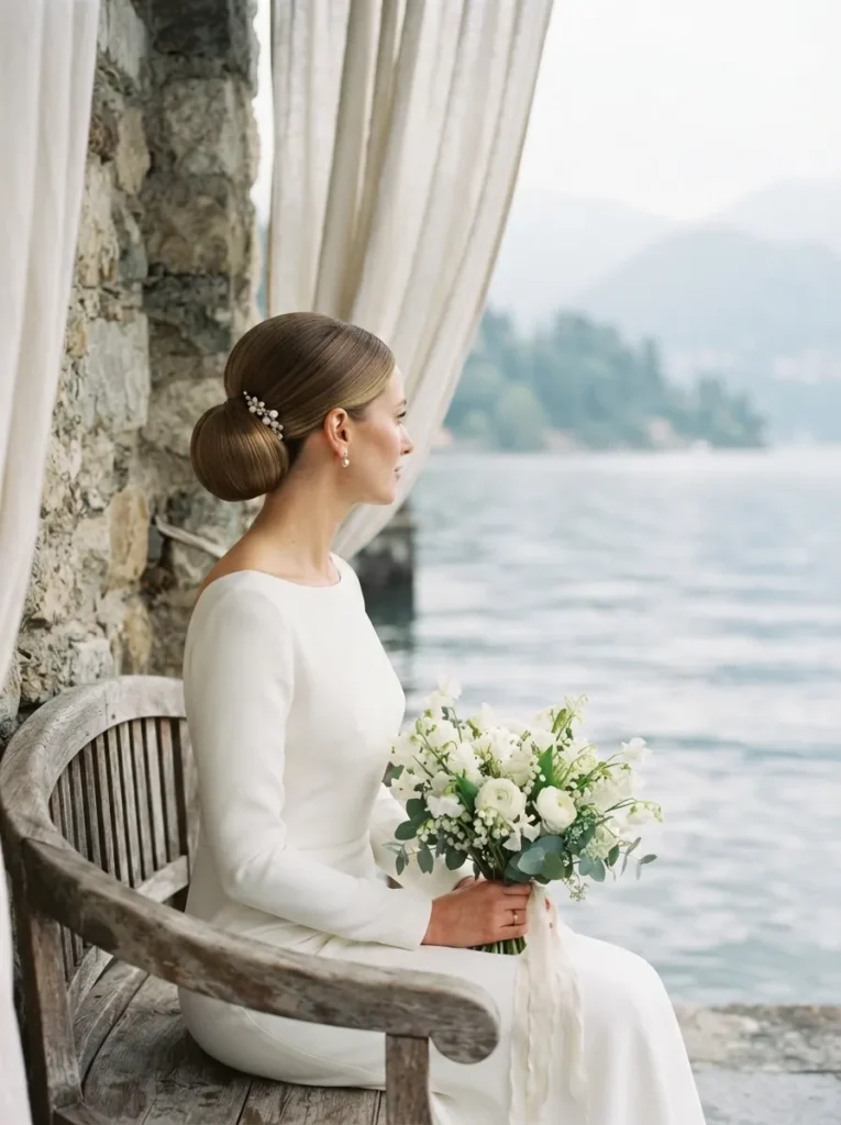 Elegant Low Bun