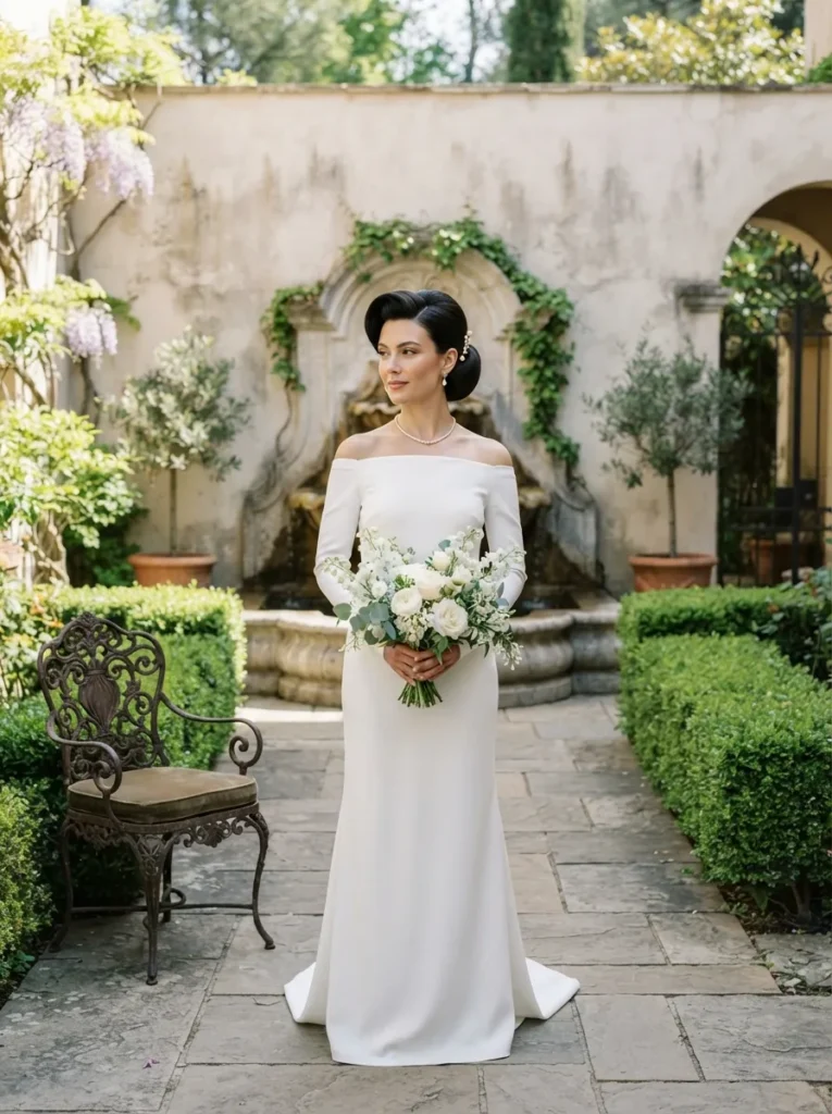  Elegant Swoop Updo