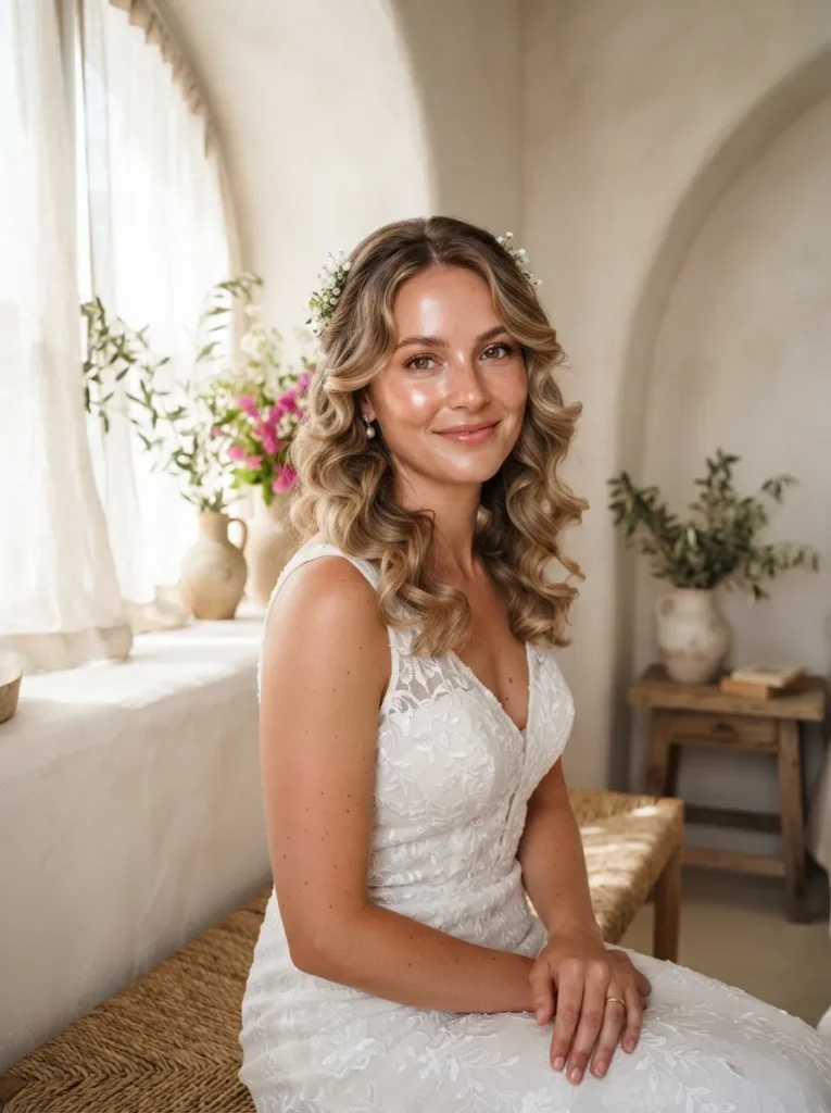 Face-Framing Loose Curls