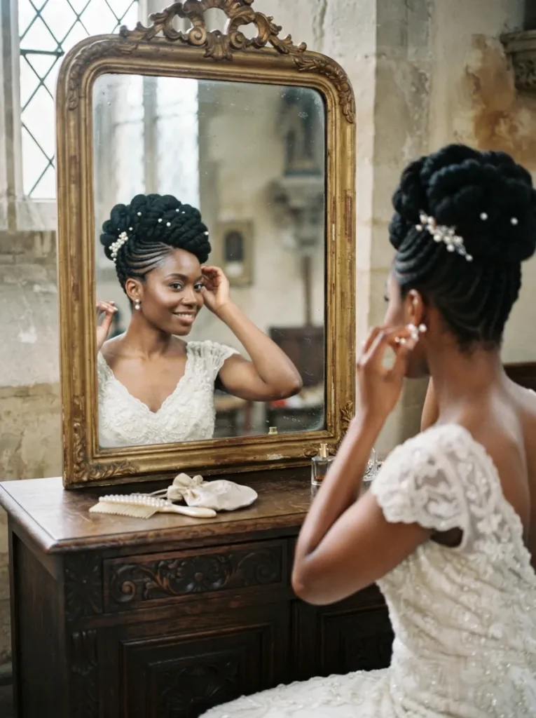 Flat Twists Updo