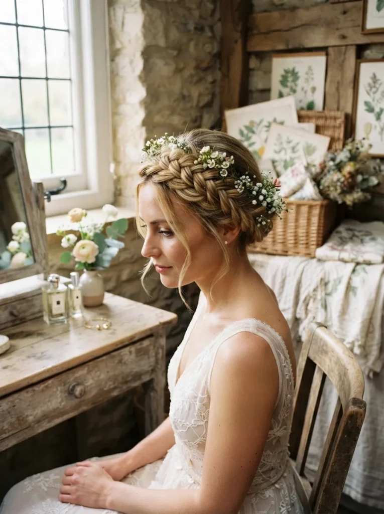 Floral Braided Crown