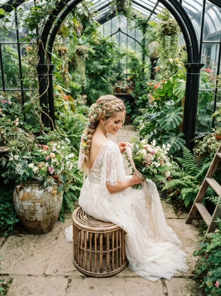 Floral Braided Crown