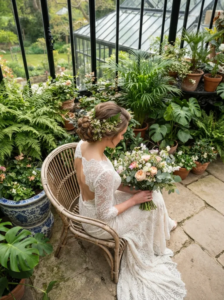 Floral Side Bun