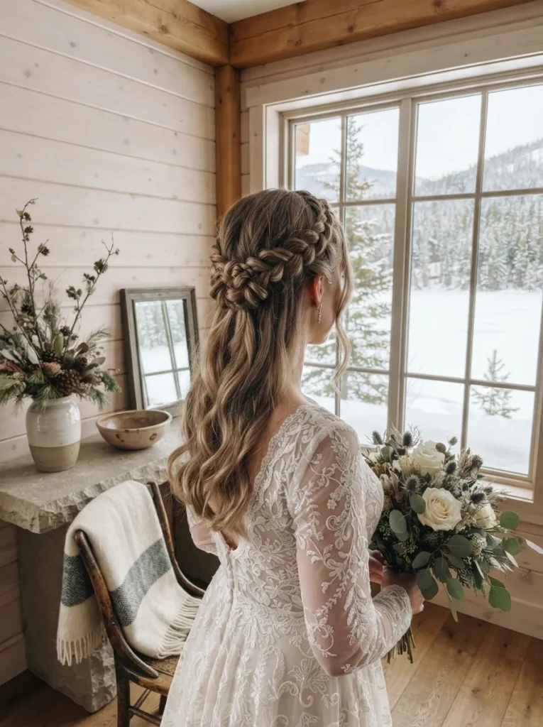 Half-Up Twisted Braids