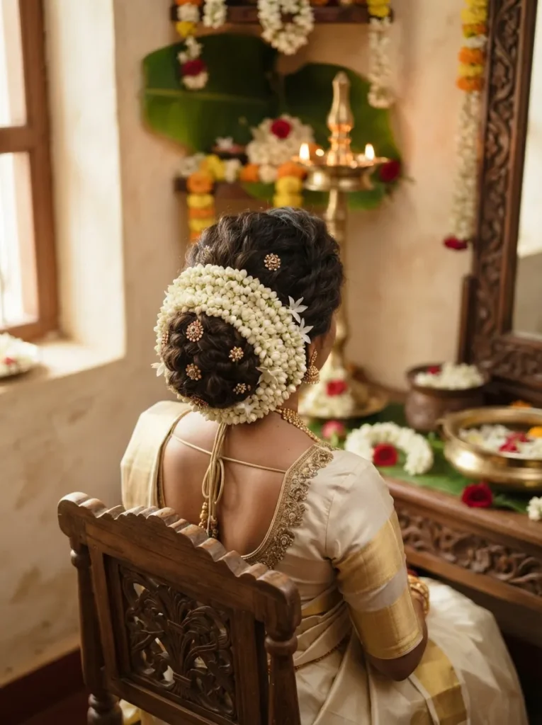 Jasmine Gajra Bun