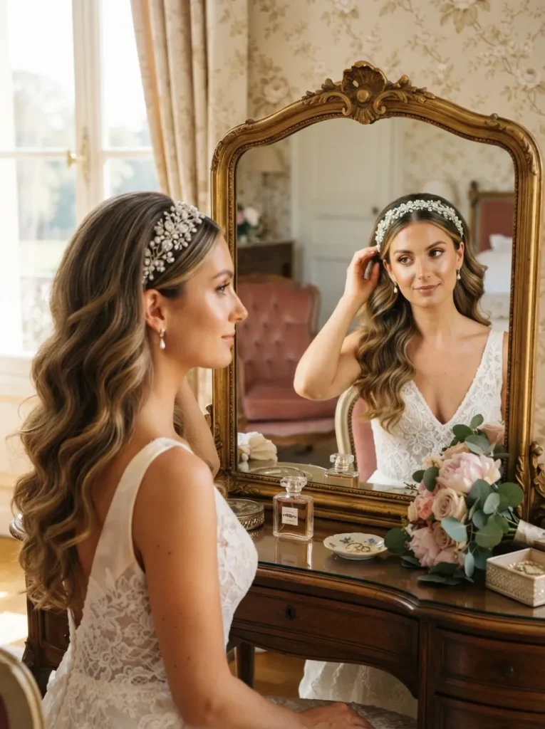 Layered Waves With Headband