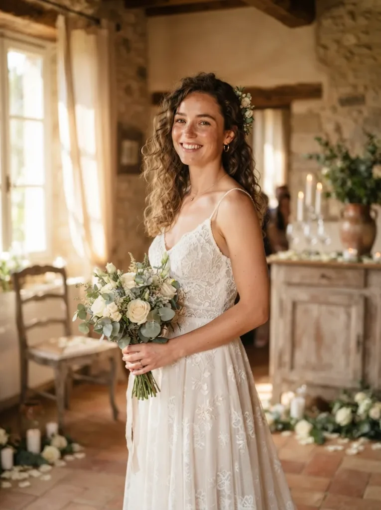 Loose Bridal Curls