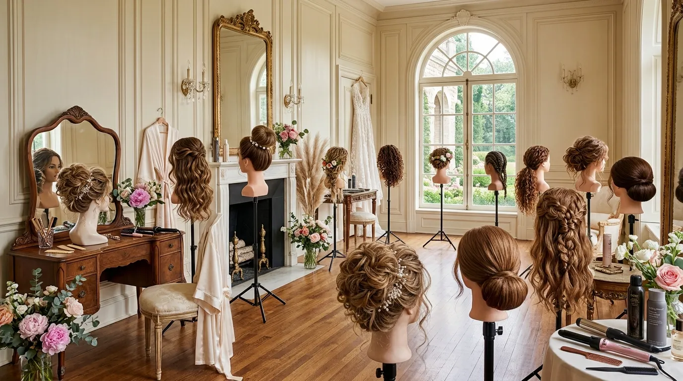 17 Medium Thin Hair Wedding Hairstyles That Add Body