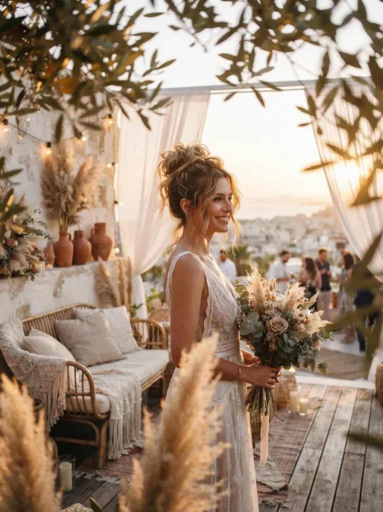 Messy High Bun