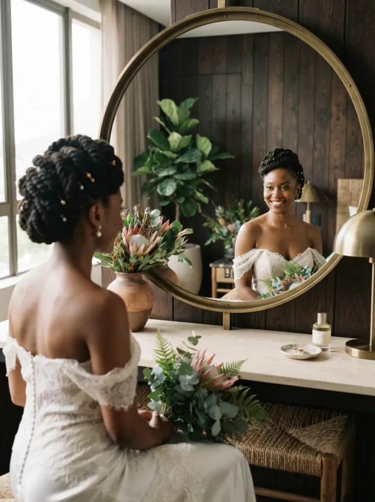 Natural Twist Updo