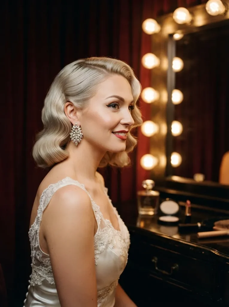 Old Hollywood Loose Waves