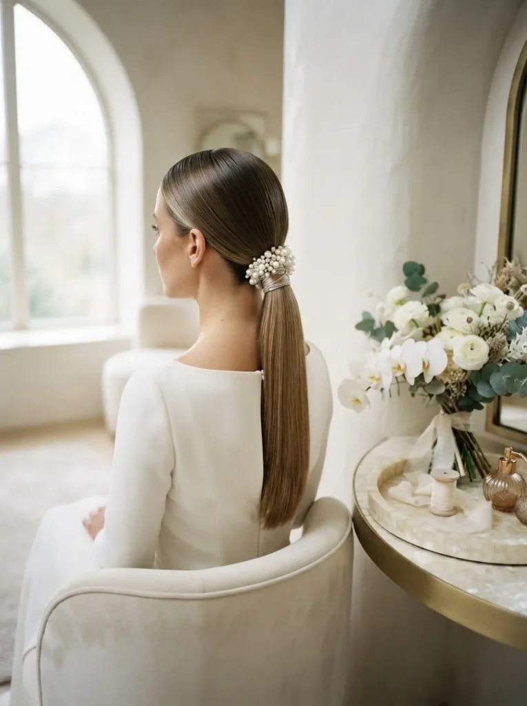 Pearl Low Ponytail