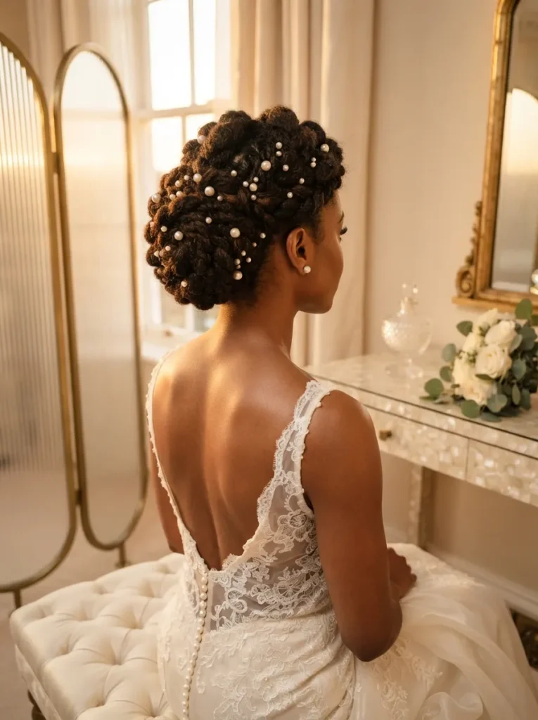 Pearl Natural Updo