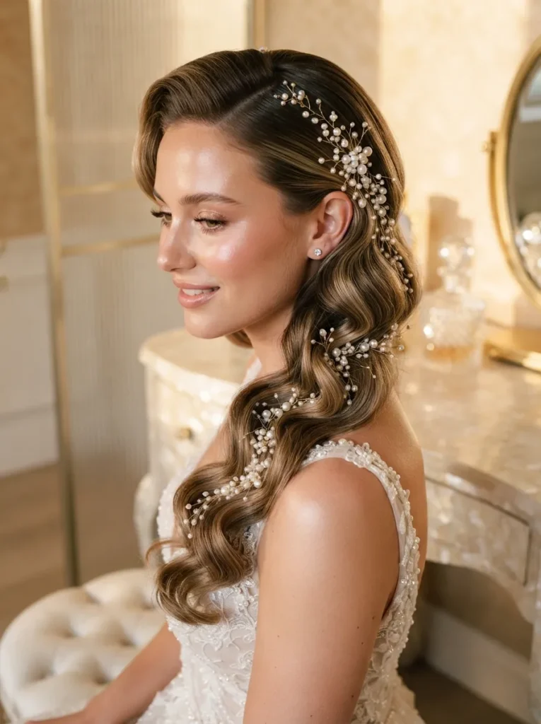 Pearl Side Swept Waves