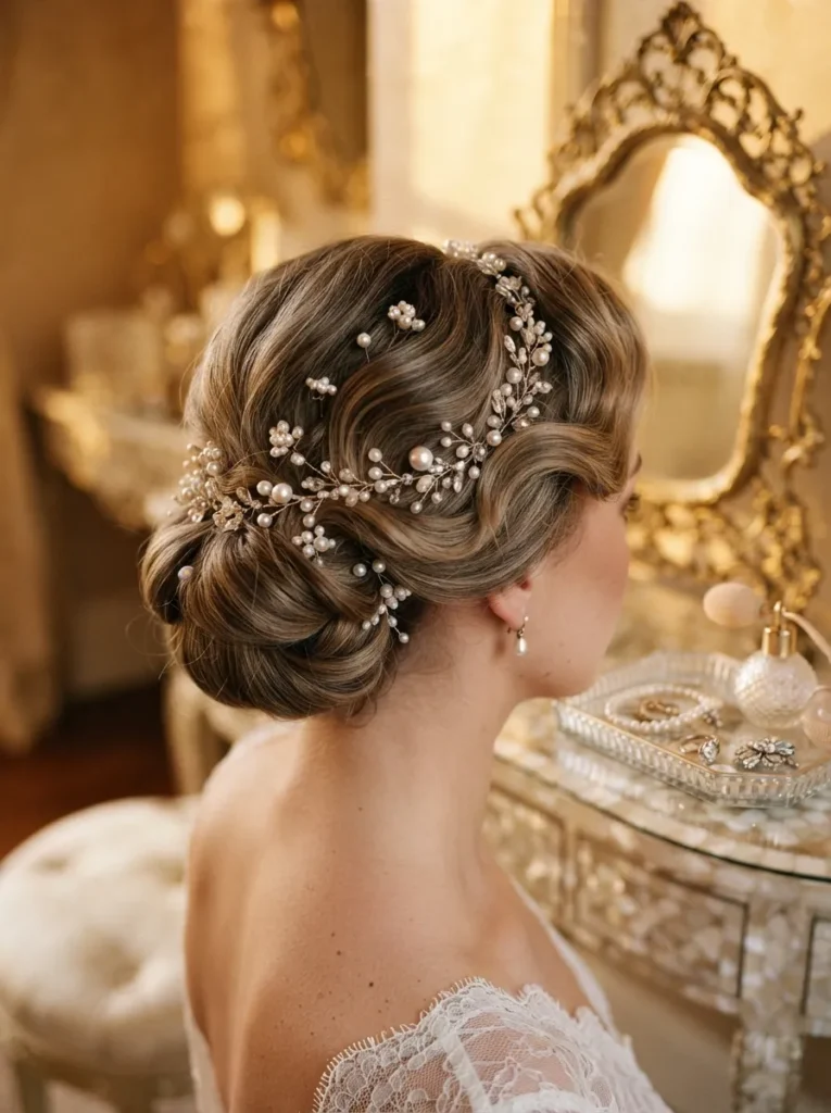Pearl Vintage Updo