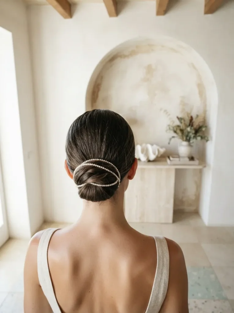 Pearl-Wrapped Bun