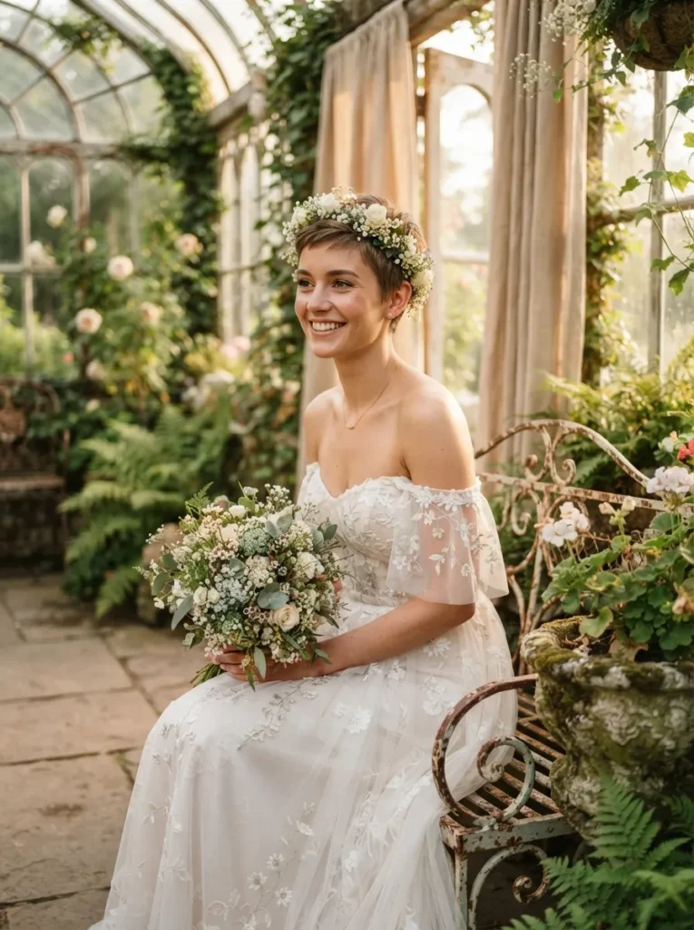 Pixie With Flower Crown