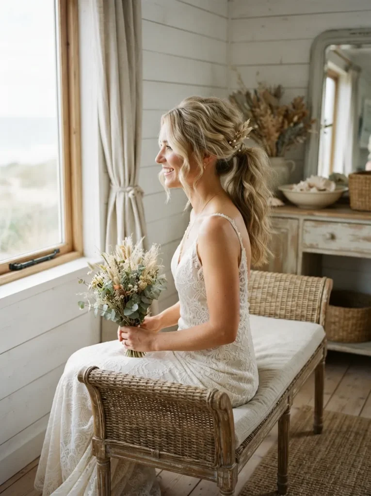 Relaxed Wave Ponytail