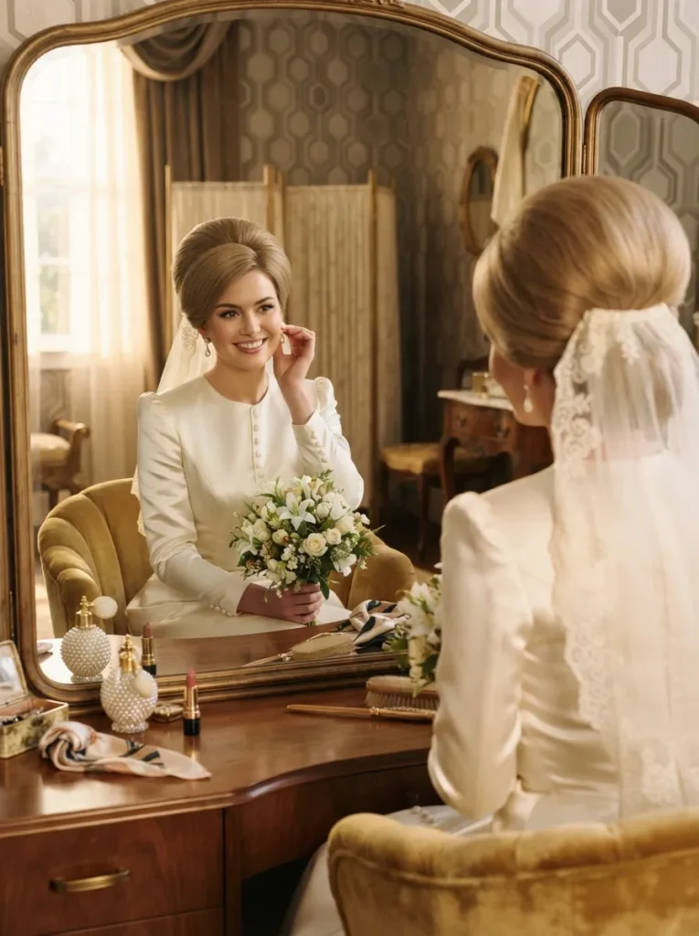 Retro Bouffant Veil