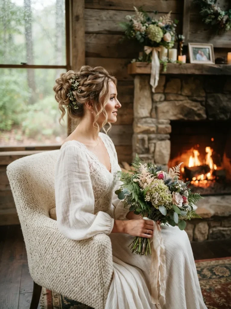 Romantic High Bun