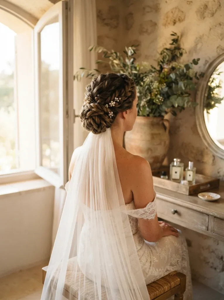 Rope-Twist Low Bun