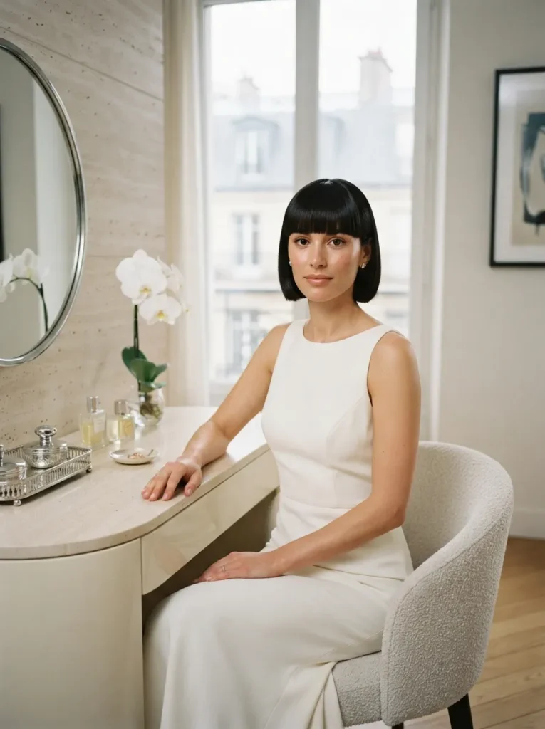 Sharp Bob + Bangs