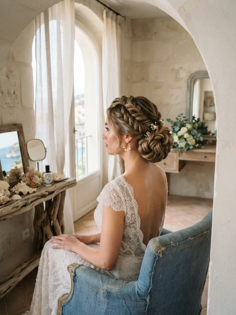 Side Braided Bun