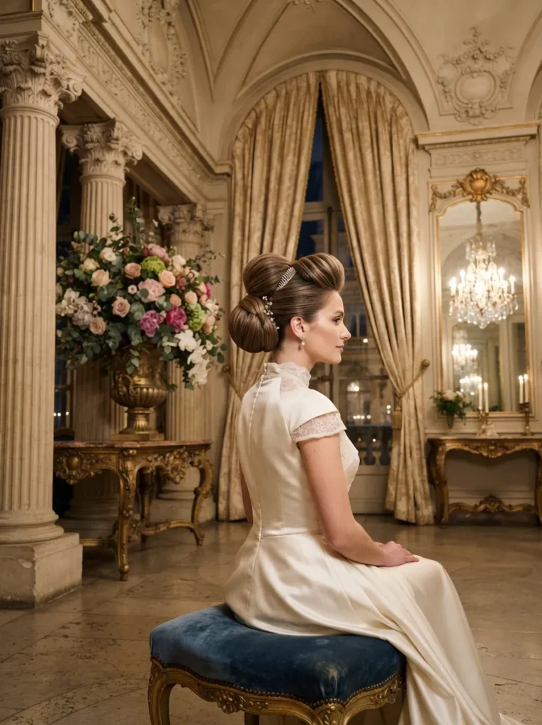 Side Bun Updo