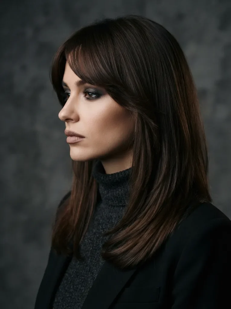 Side-Swept Bangs