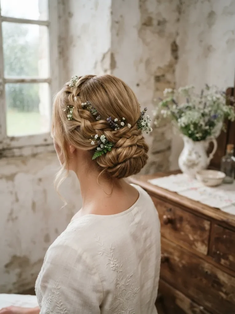 Simple Braided Updo