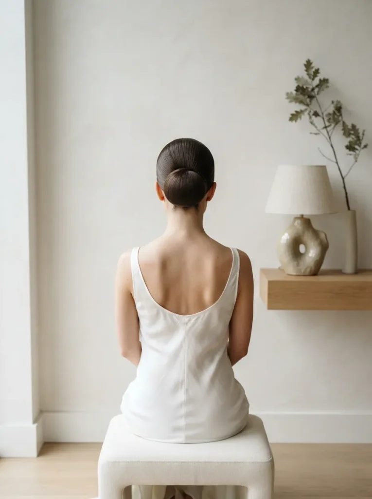 Simple High Bun