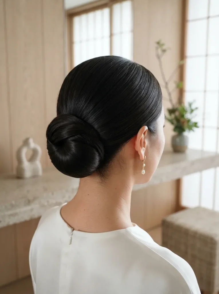Sleek Bridal Bun