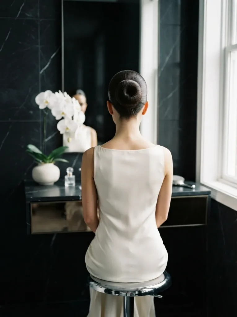 Sleek High Bun