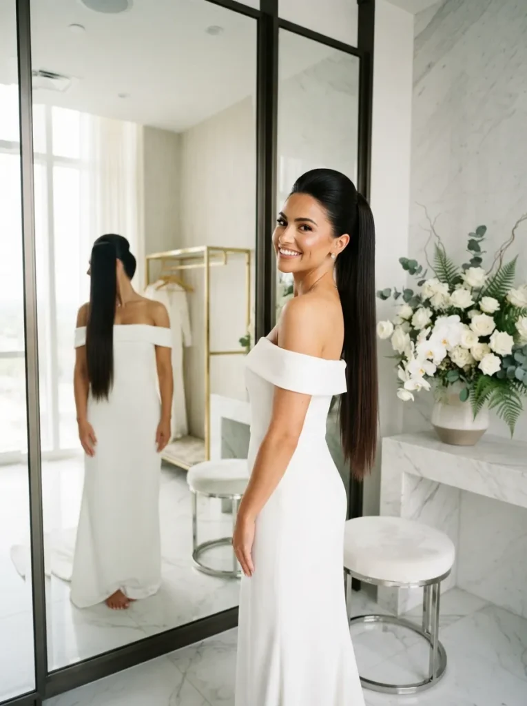 Sleek High Ponytail