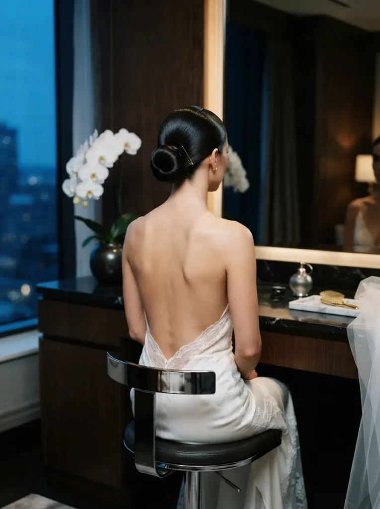 Sleek Low Bun
