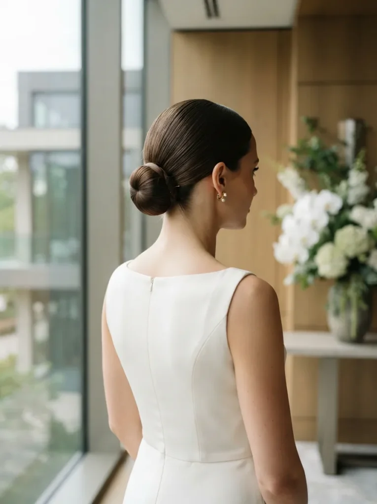 Sleek Low Bun